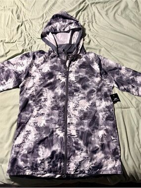Pro Player Tie-Dye Hooded Raincoat